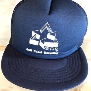 Snapback business logo trucker hat